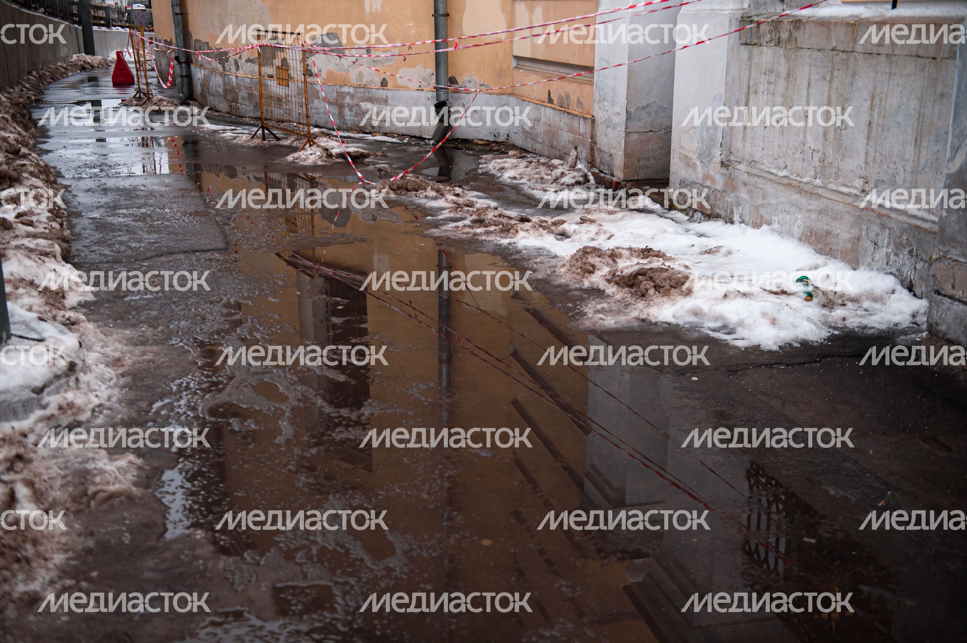 Декабрьская слякоть в Москве