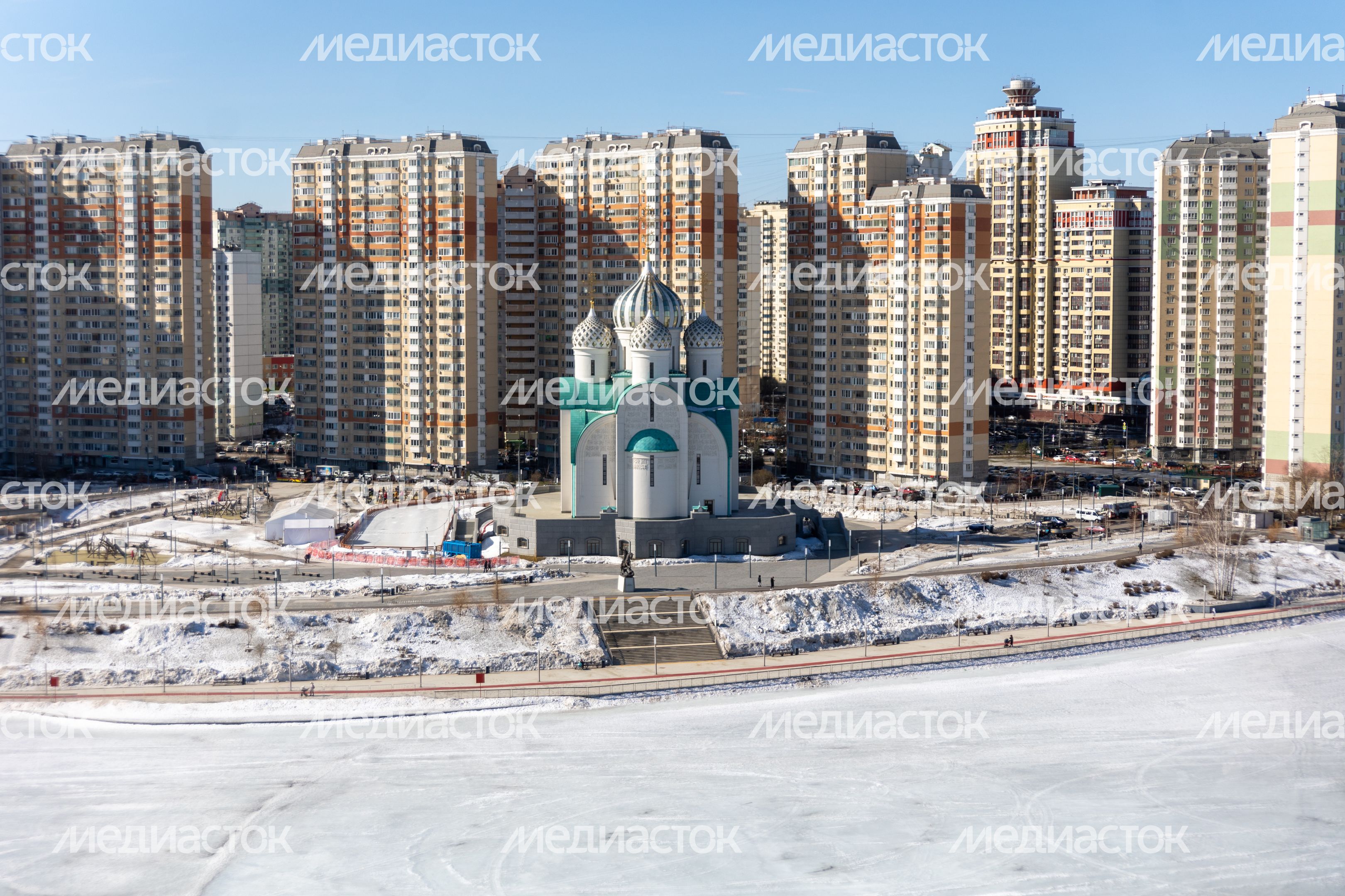 Павшинская Поима. Набережная Павшинская Поима. Набережная