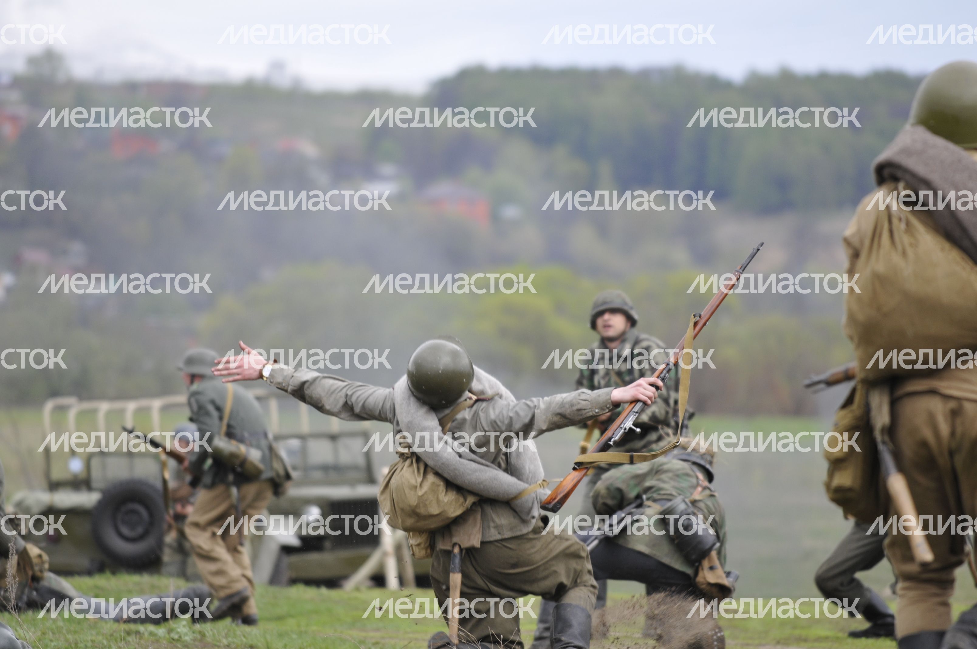 Военно-исторический фестиваль «Последний бой» в Ступино