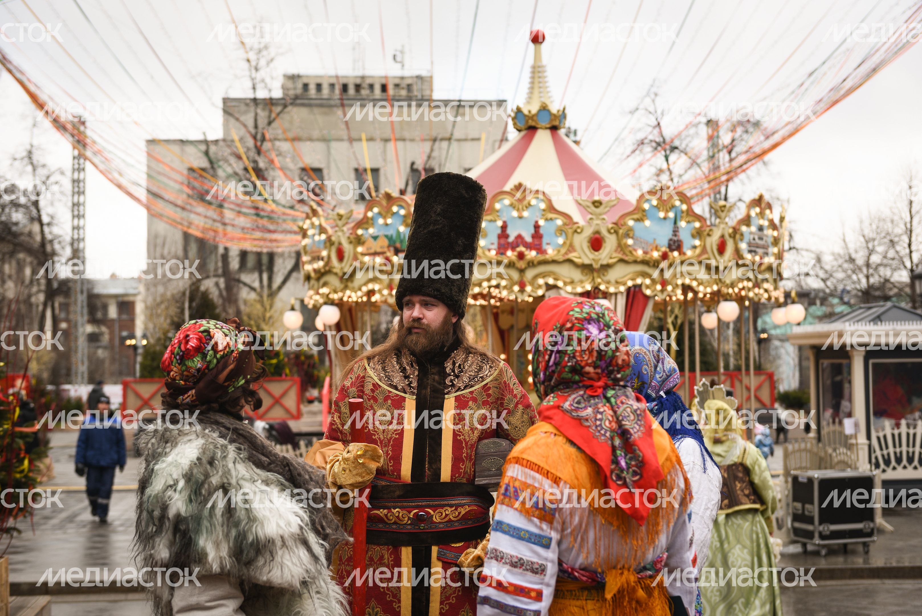 Открытие фестиваля «Московская Масленица»