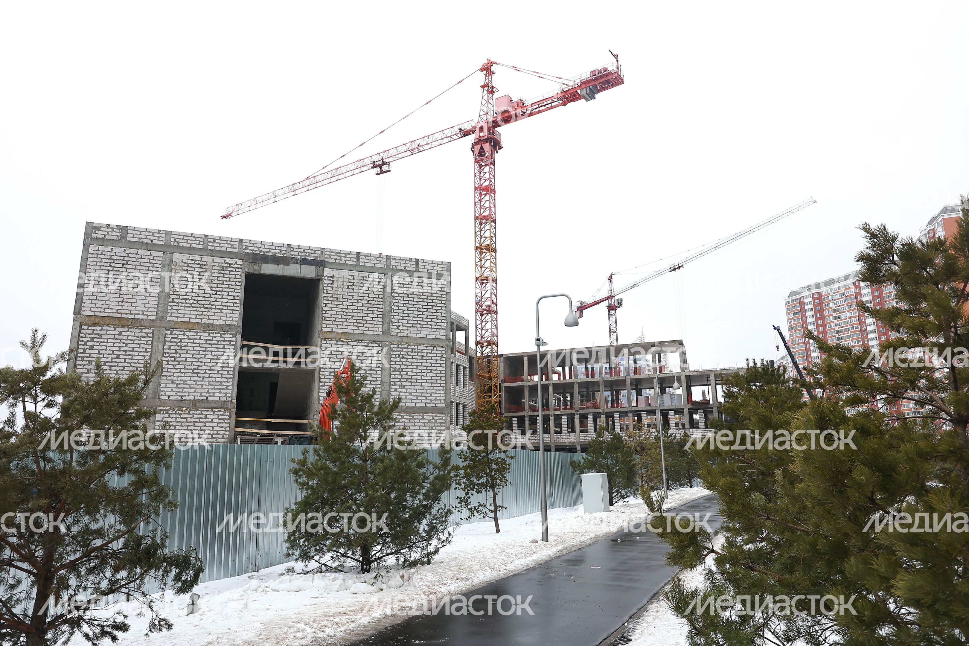 Проверка губернатором образовательного комлекса в Красногорске​