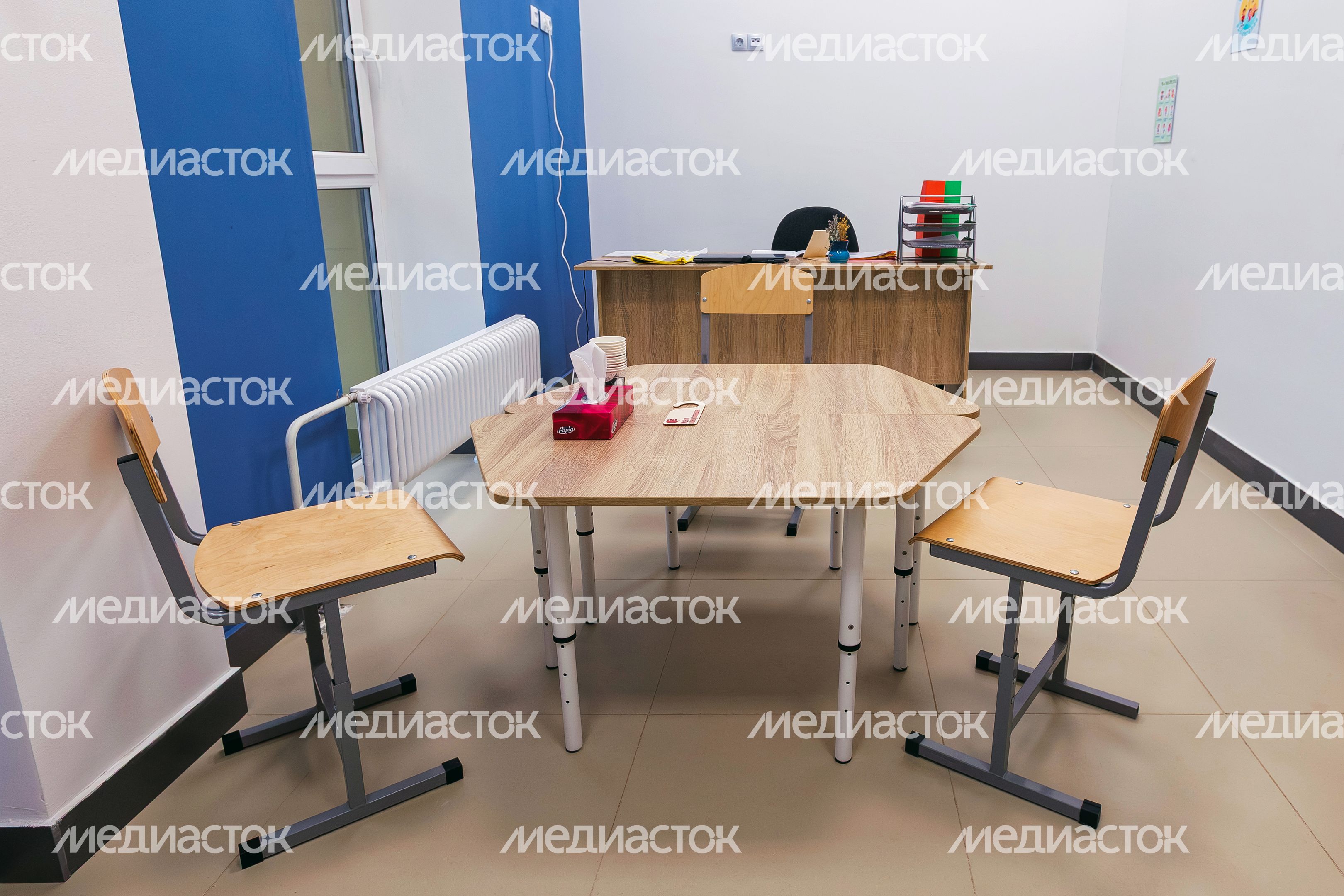Кабинет психолога в новом корпусе школы № 15 в ЖК «Героев» в Балашихе Кабинет психолога в новом корпусе школы № 15 в ЖК «Героев» в Балашихе