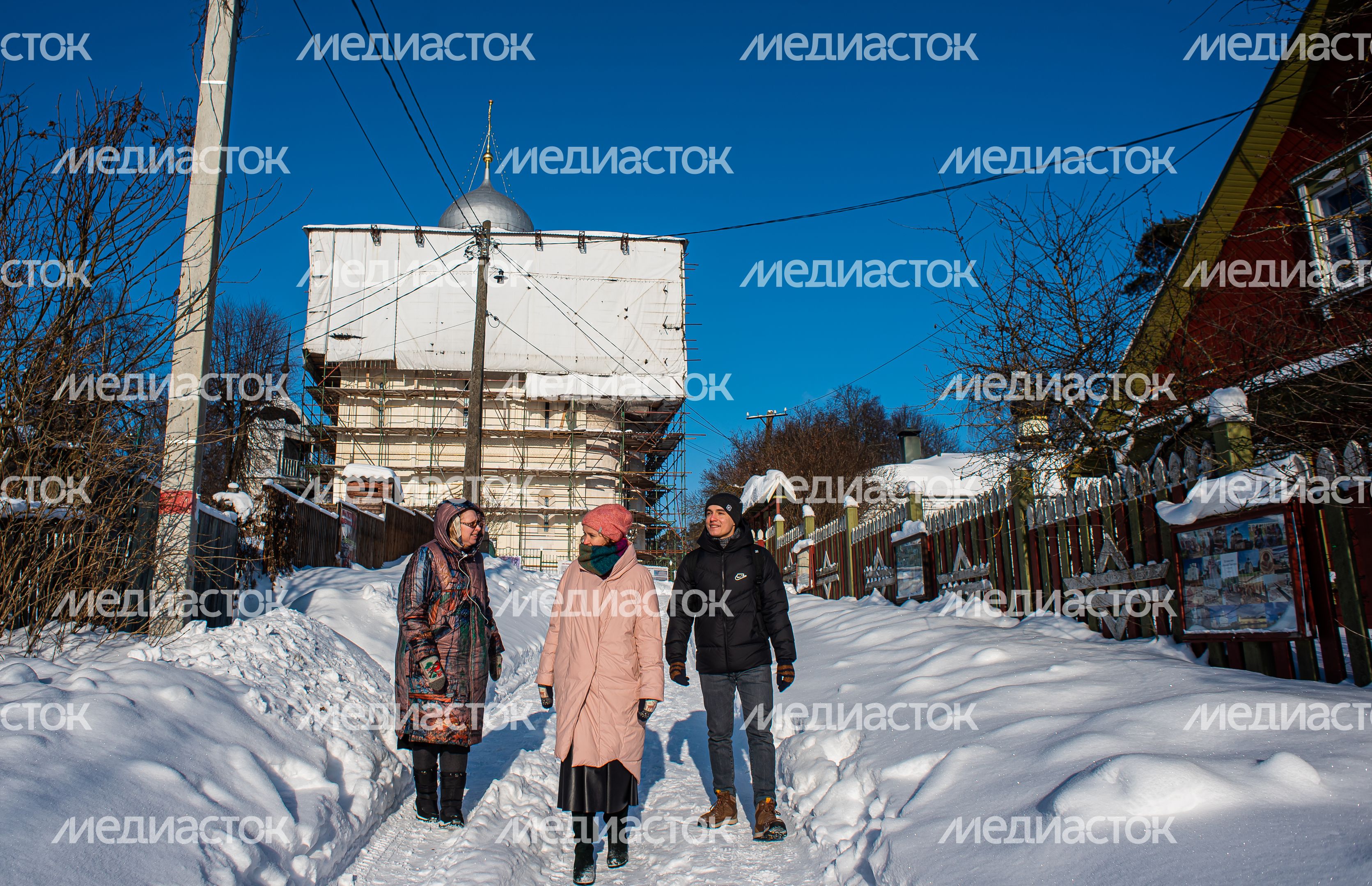 Зимние виды Саввино-Сторожевского ставропигиального мужского монастыря