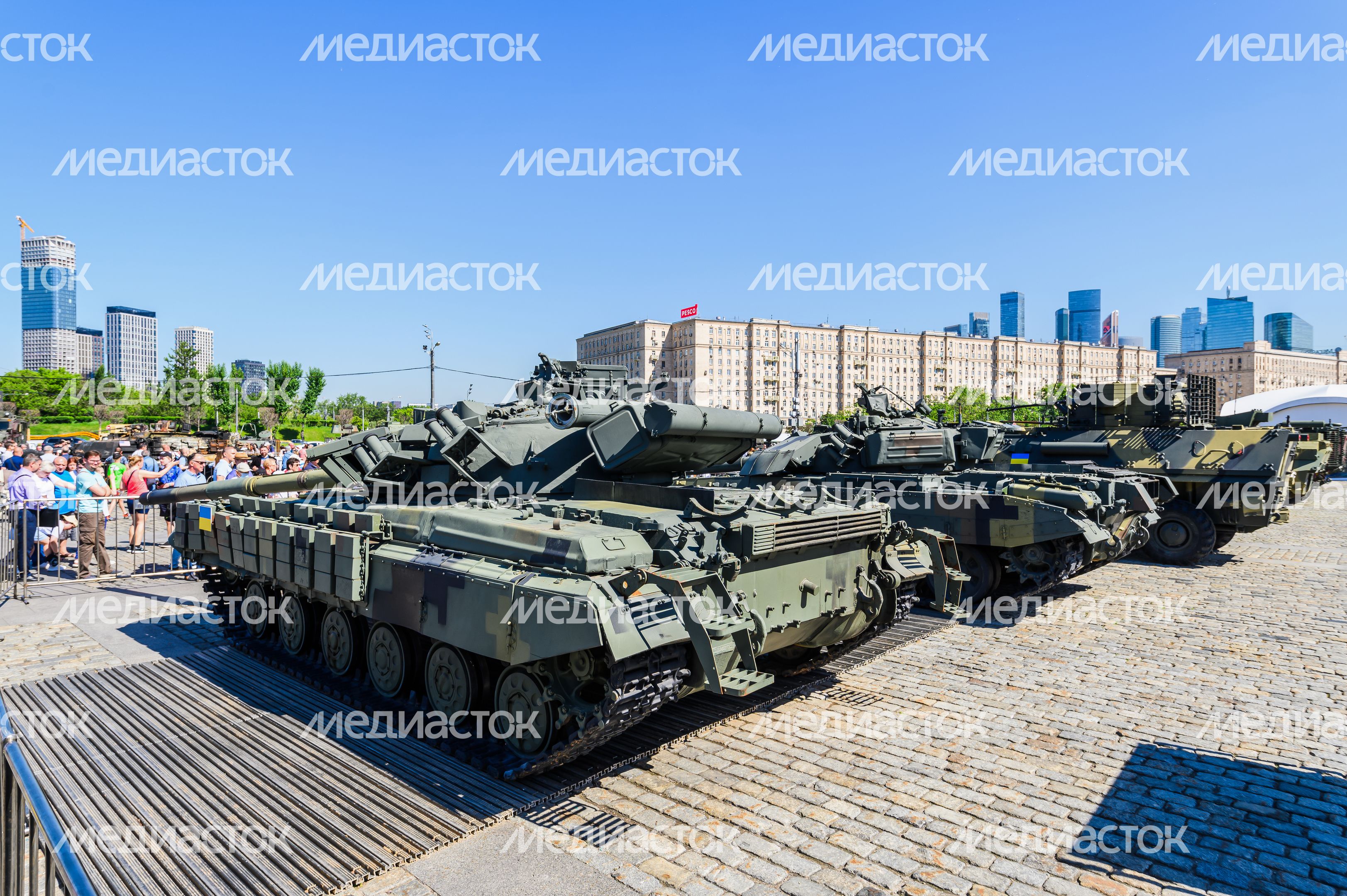 Выставка вооружения в Парке Победы, посвященная СВО