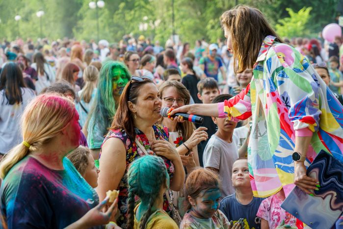 День защиты детей в Центральном парке культуры и отдыха в Люберцах