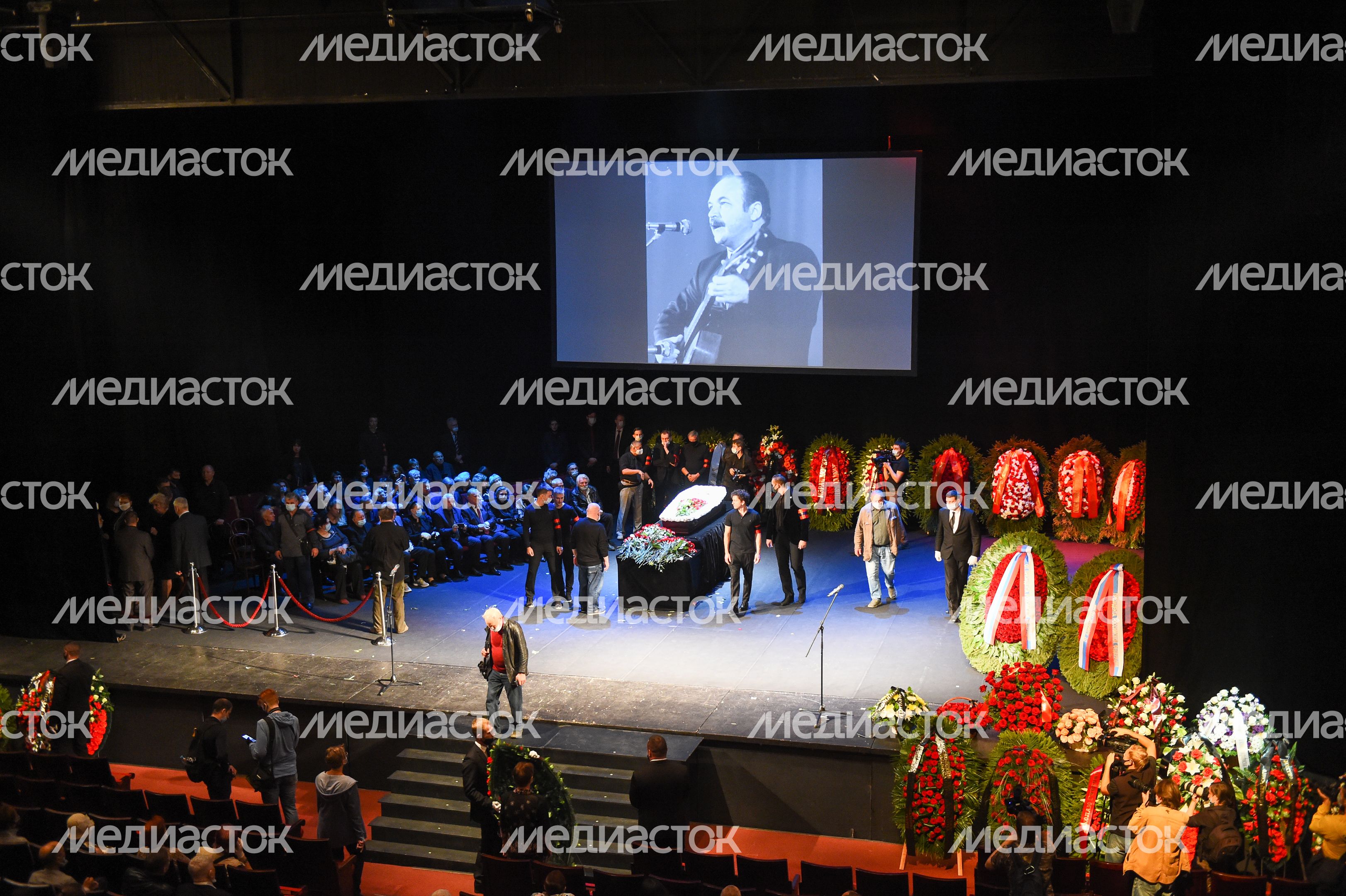 Церемония прощания с Николаем Губенко