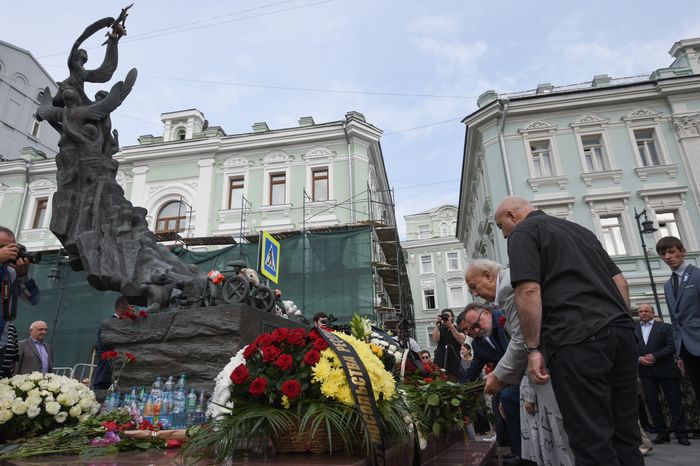 Митинг «Без слов» в память о жертвах трагедии в Беслане прошел в Москве