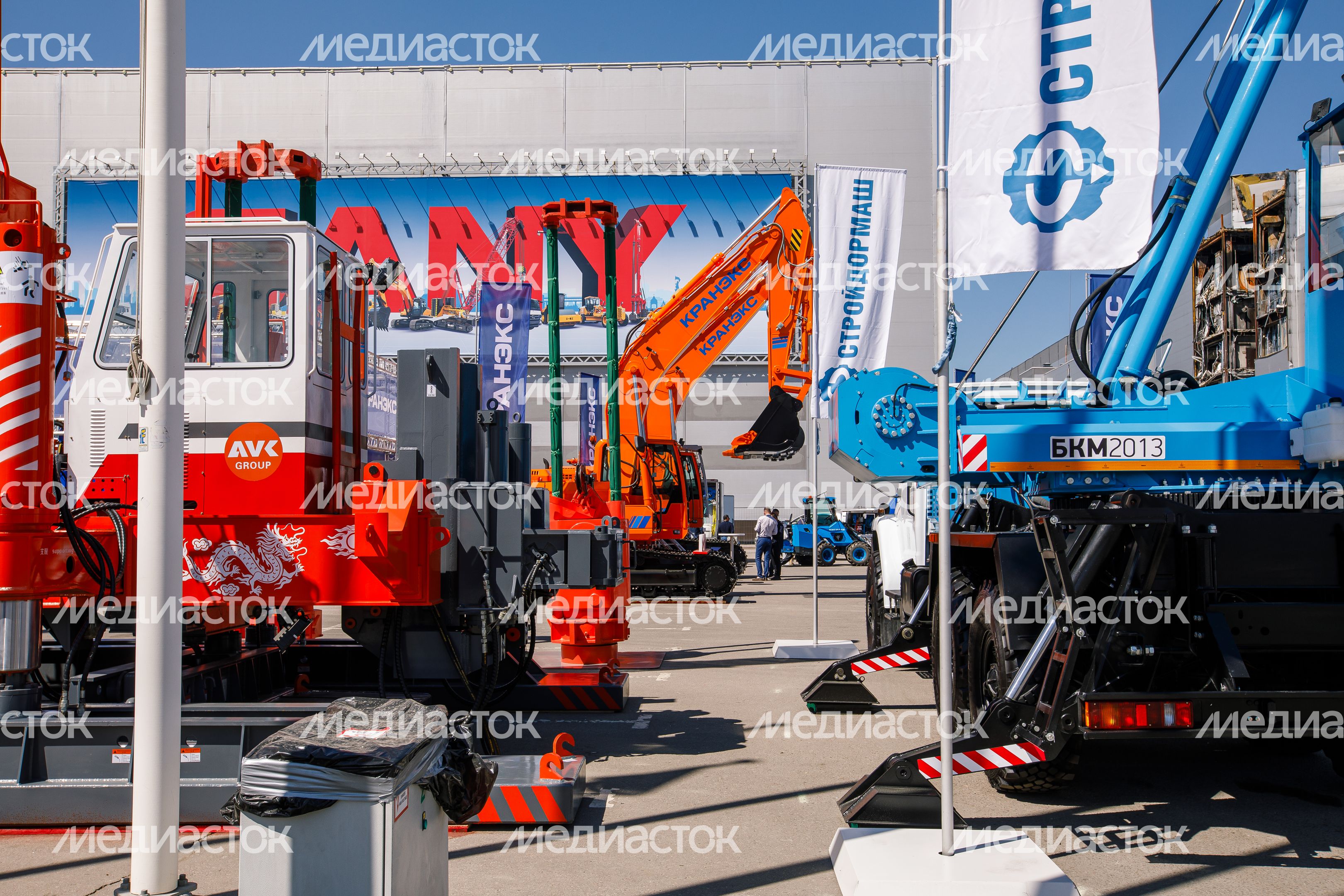 Выставка строительной техники и технологий CTT EXPO в красногорском МВЦ «Крокус Экспо»