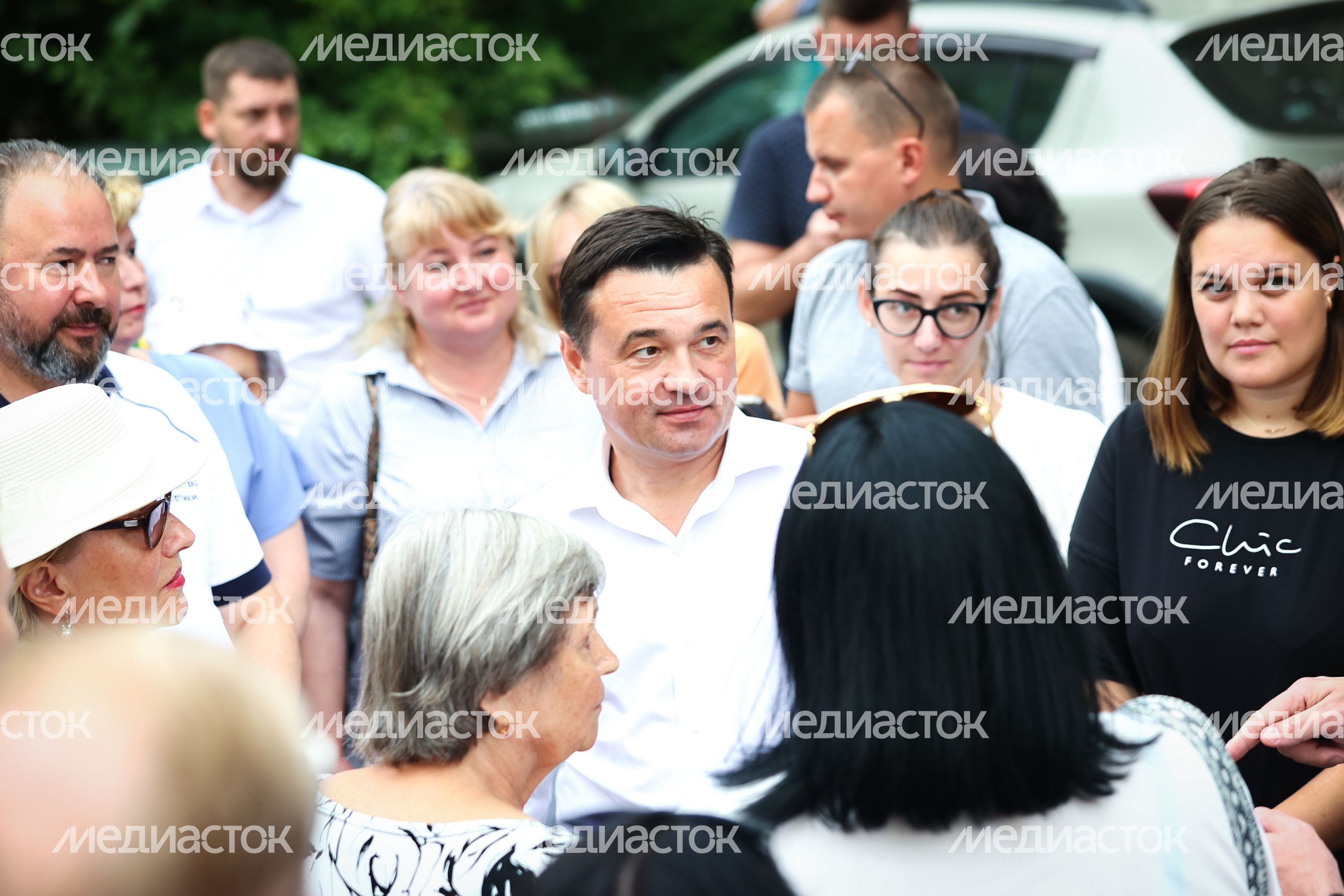 Проверка хода работ по модернизации теплоснабжения в Солнечногорске Губернатором Подмосковья