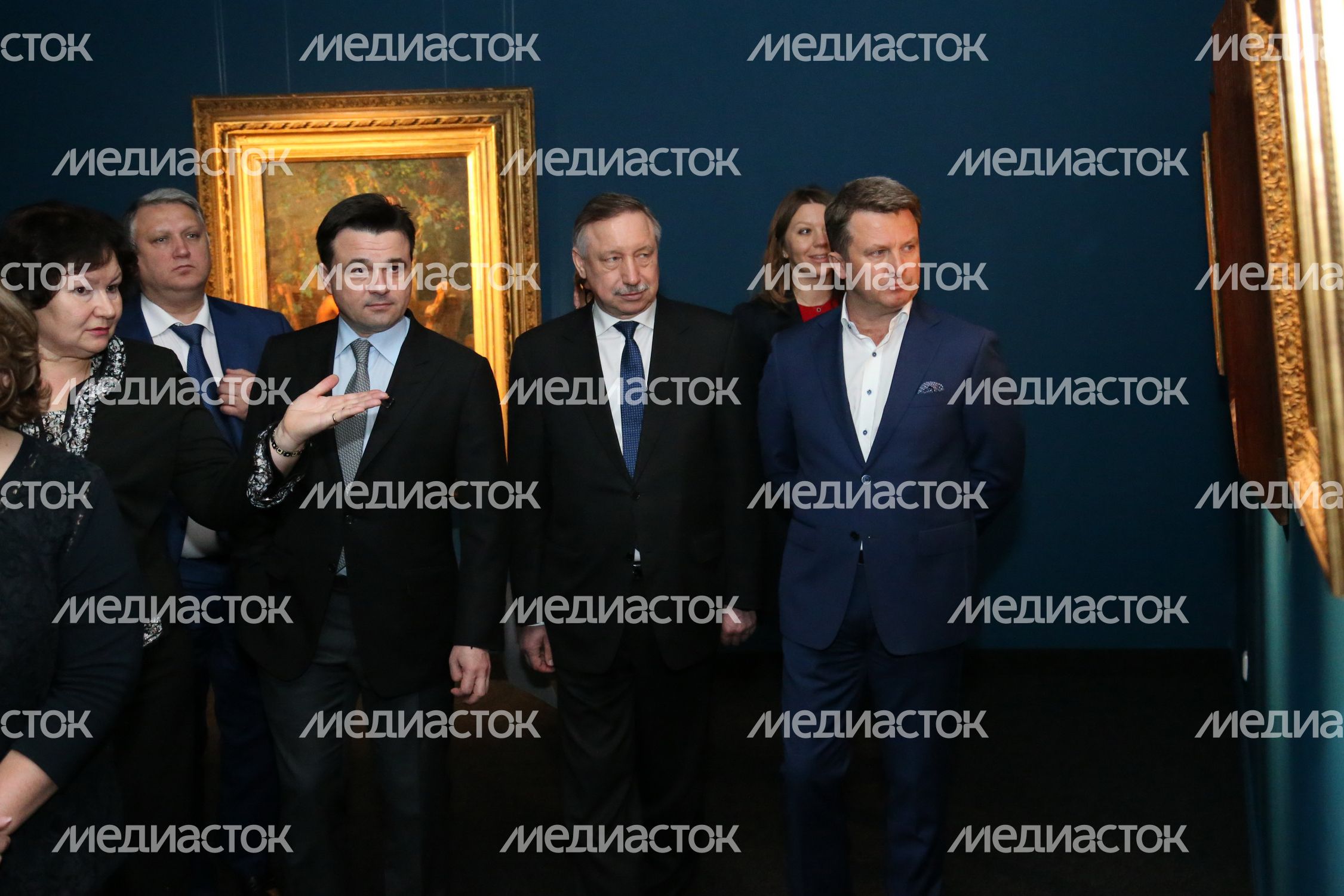 Открытие выставки Айвазовского в МВК «Новый Иерусалим» в Истре Открытие выставки Айвазовского в МВК «Новый Иерусалим» в Истре