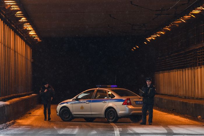 Тушинский тоннель затопило в Москве