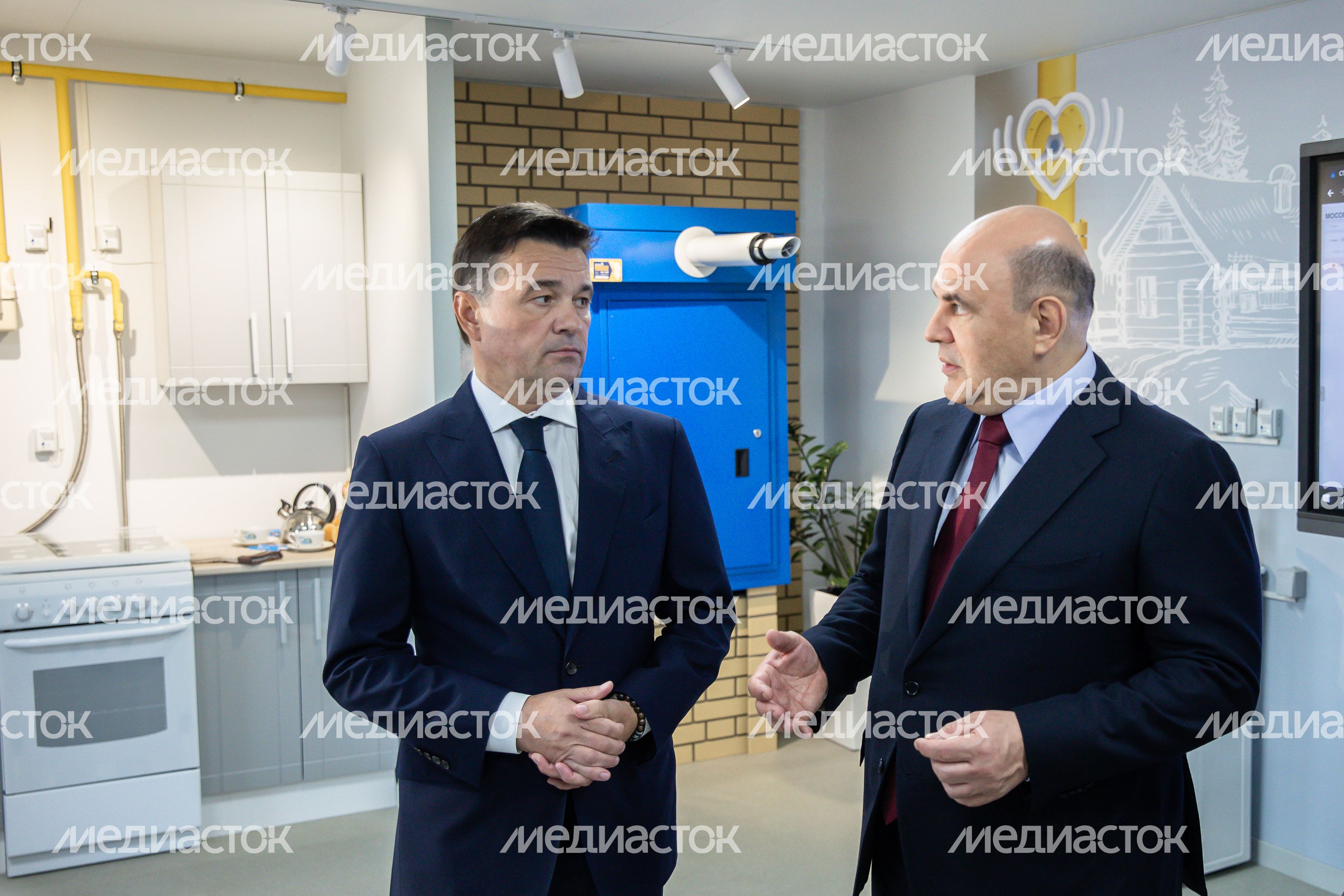 Встреча Губернатора Андрея Воробьева и Председателя Правительства РФ Михаила Мишустина Встреча Губернатора Андрея Воробьева и Председателя Правительства РФ Михаила Мишустина