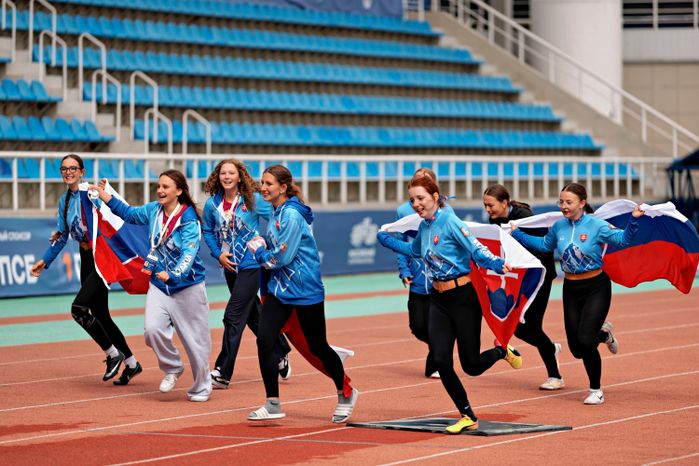 Женская сборная Словакии завоевала серебро в боевом развертывании на XI Чемпионате мира по пожарно-спасательному спорту