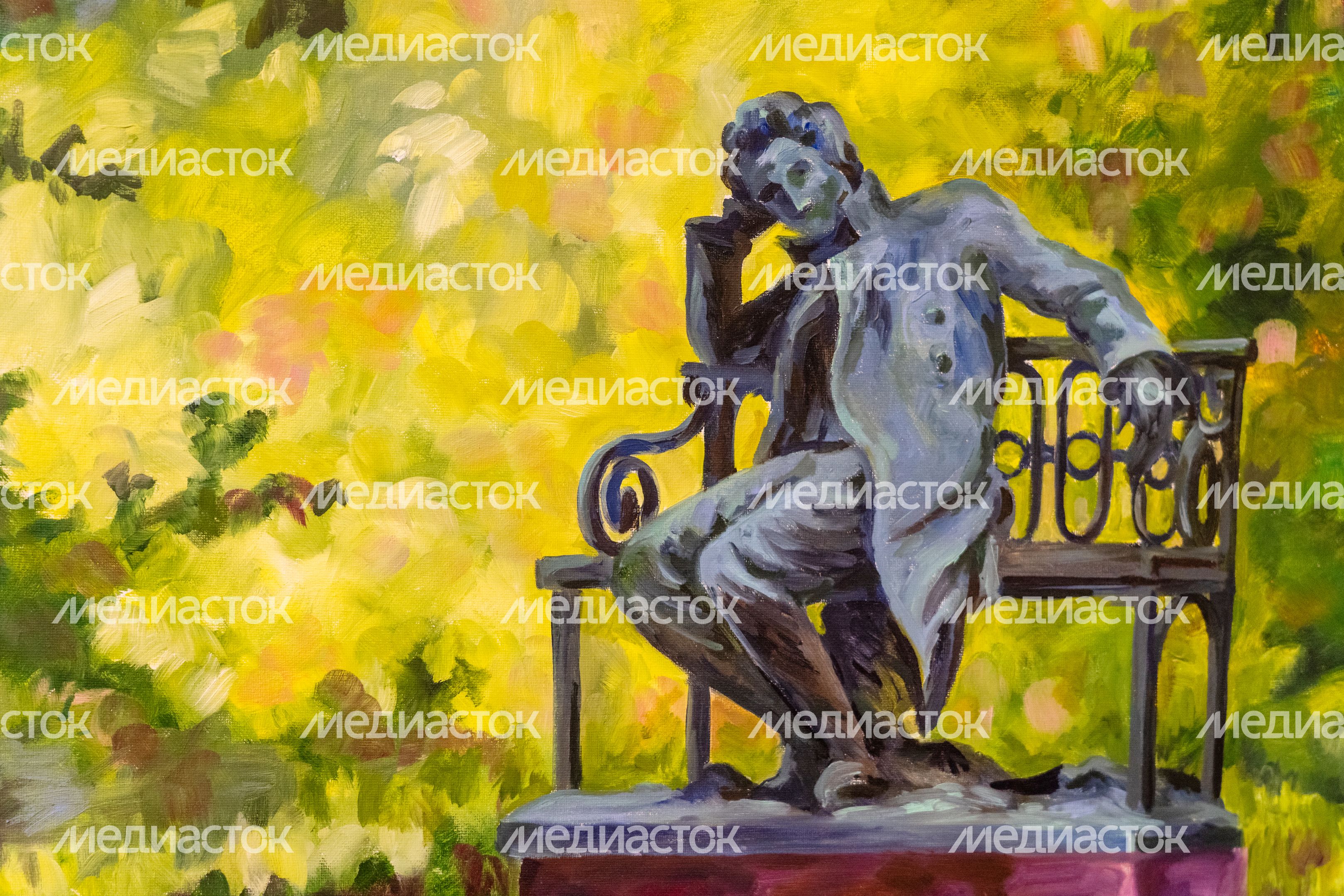 Выставка «Лирика пушкинских пленэров» в музее-заповеднике А.С. Пушкина Одинцовского округа