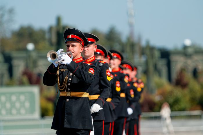 XVII Международный военно-музыкальный фестиваль «Спасская башня» у Главного храма ВС РФ. Одинцовский округ