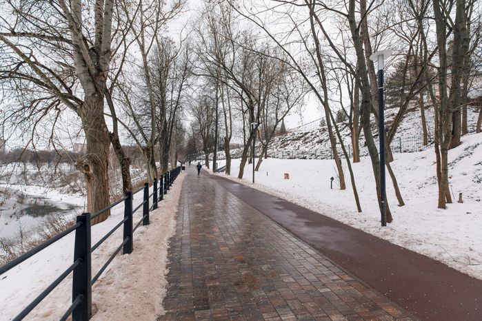 Зимний парк культуры и отдыха им. В. Талалихина в Подольске
