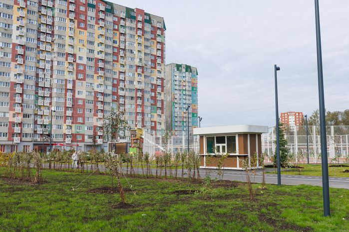 Парк Защитников Москвы в Лобне