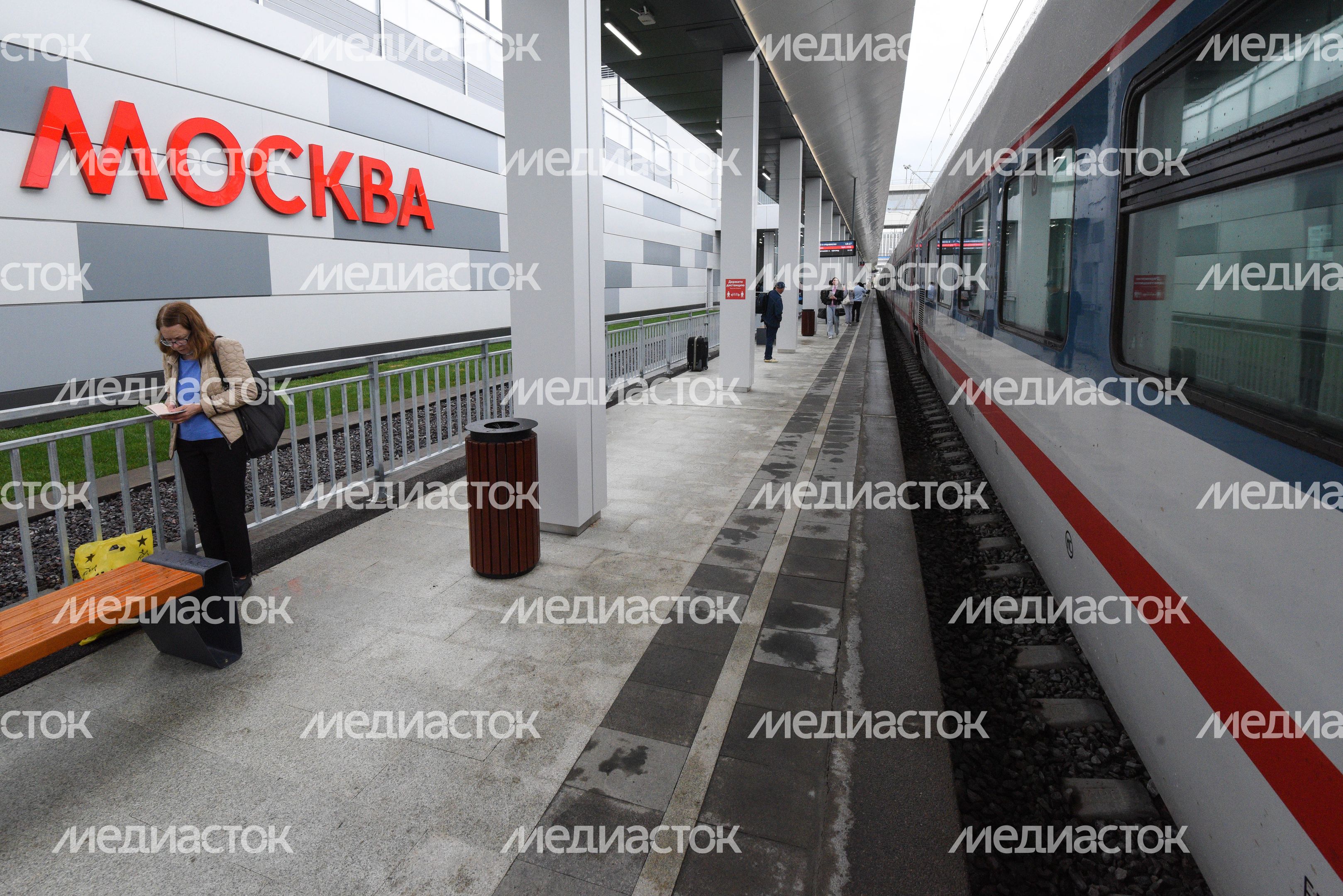 Открытие железнодорожного вокзала «Восточный» в Москве