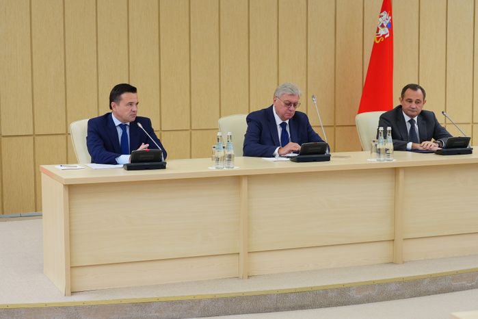 Андрей Воробьев поздравил новый состав Общественной палаты Московской области с началом работы
