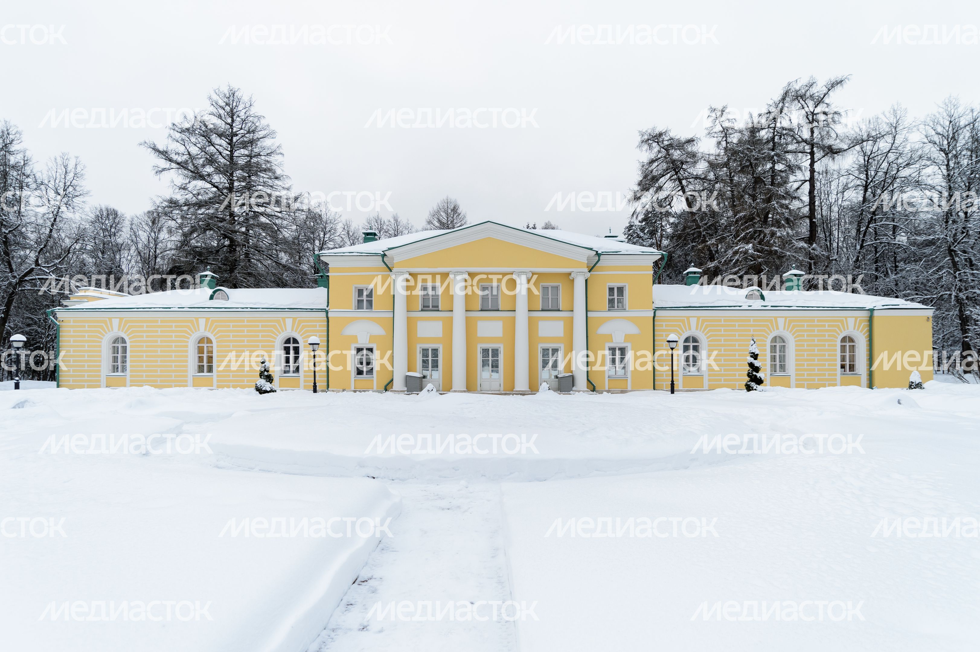 Красногорск. Усадьба «Архангельское». Зима Красногорск. Усадьба «Архангельское». Зима