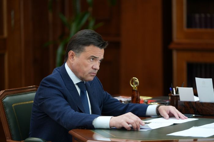 Андрей Воробьев встретился с главой Талдомского городского округа