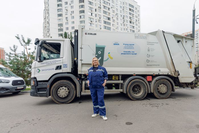 Водитель мусоровоза в Подмосковье