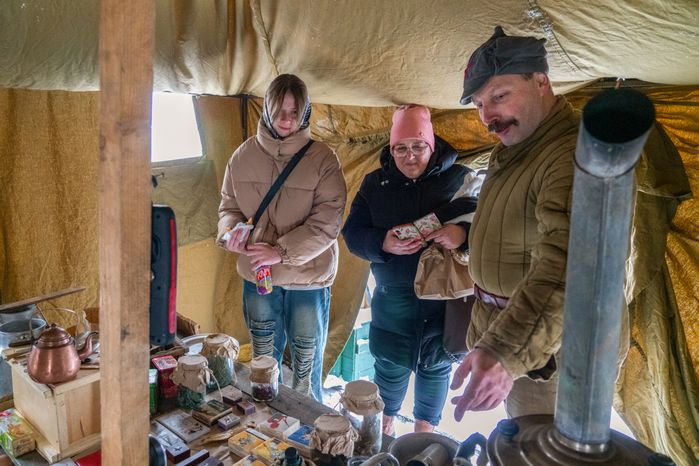 Военно-историческая реконструкция Битвы за Москву в Одинцовском округе