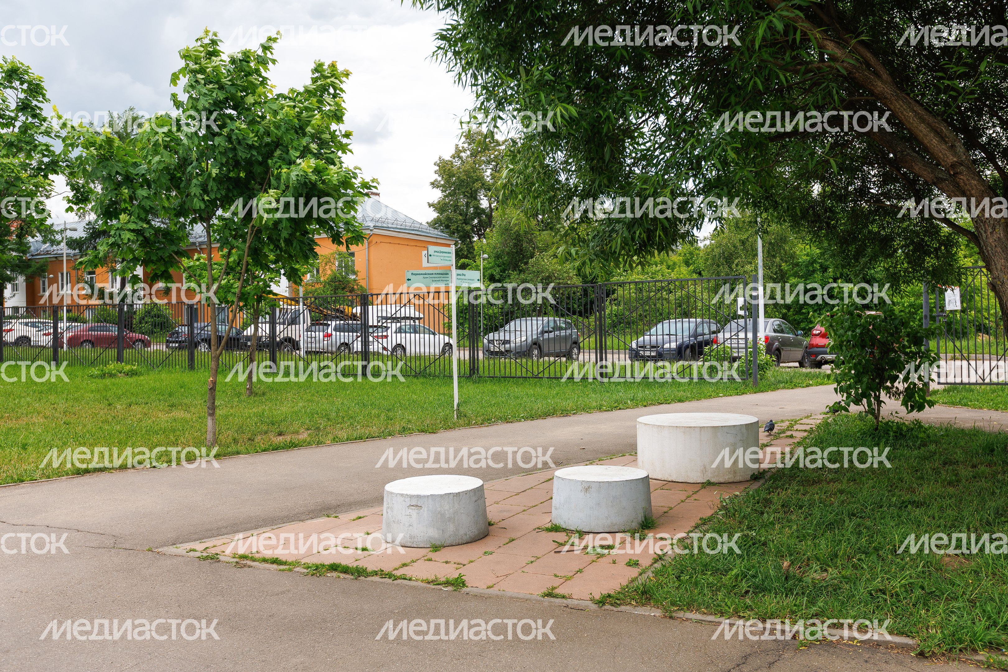 Летние виды города Ивантеевка Пушкинского округа