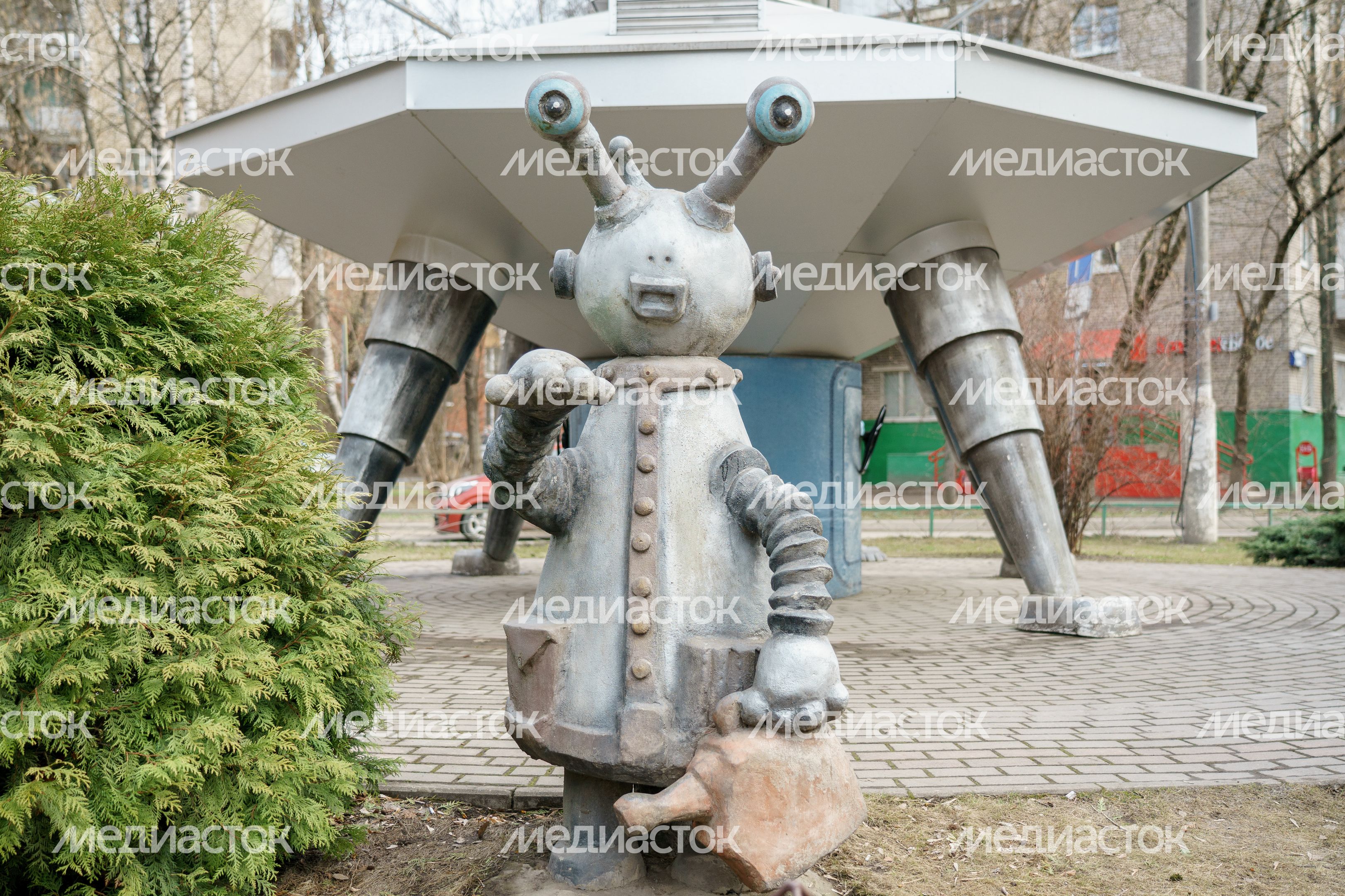 Арт-объект «НЛО» в Люберцах Арт-объект «НЛО» в Люберцах