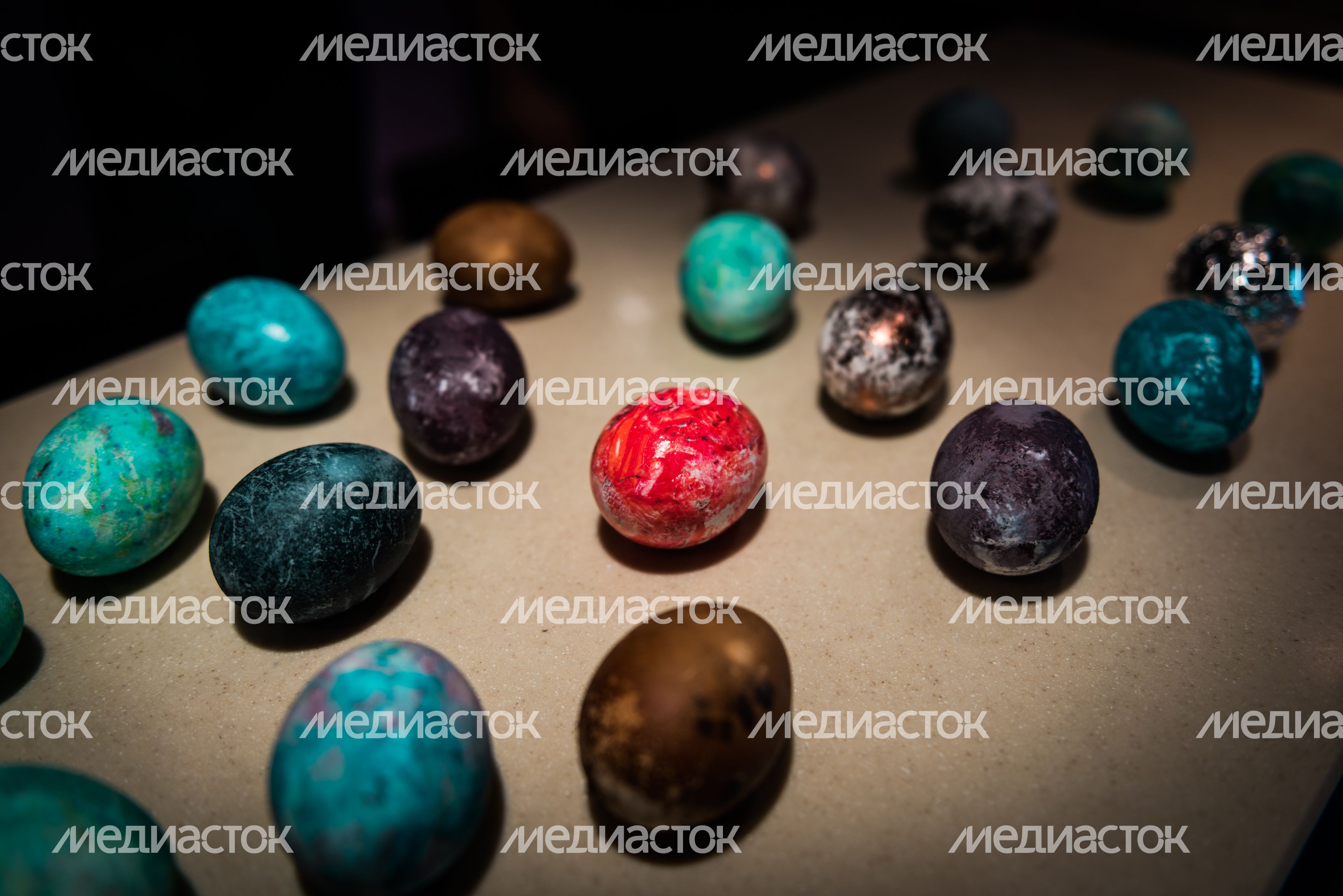 Эксперимент РИАМО по окраске яиц к Пасхе