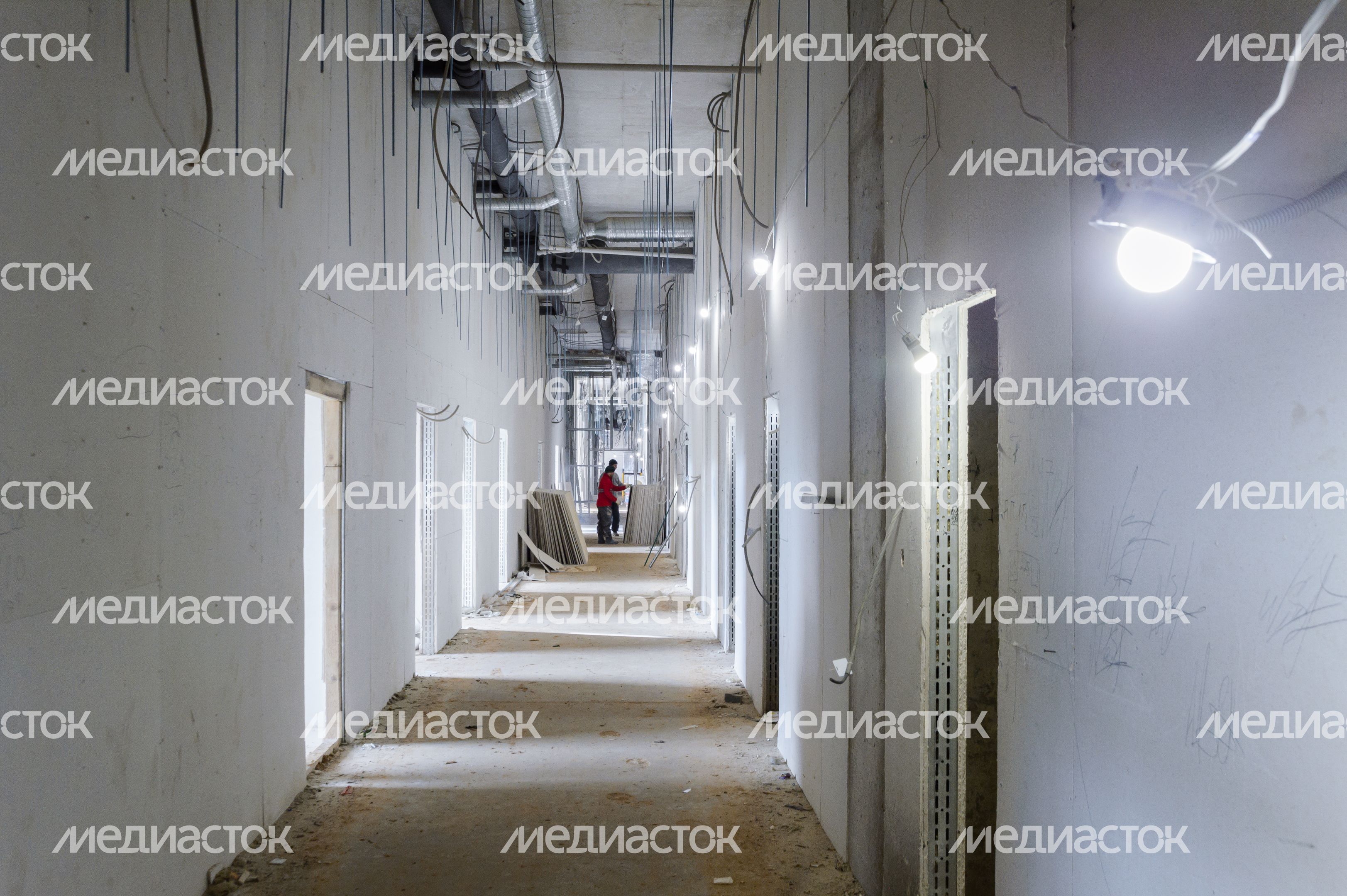 Красногорск. Строительство Красногорской детской областной больницы Красногорск. Строительство Красногорской детской областной больницы
