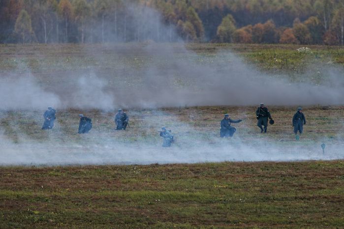 Военно-исторический фестиваль «Москва за нами. 1941 год» на Бородинском поле