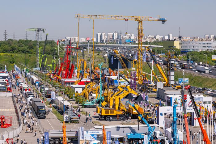 Выставка строительной техники и технологий CTT EXPO в красногорском МВЦ «Крокус Экспо»