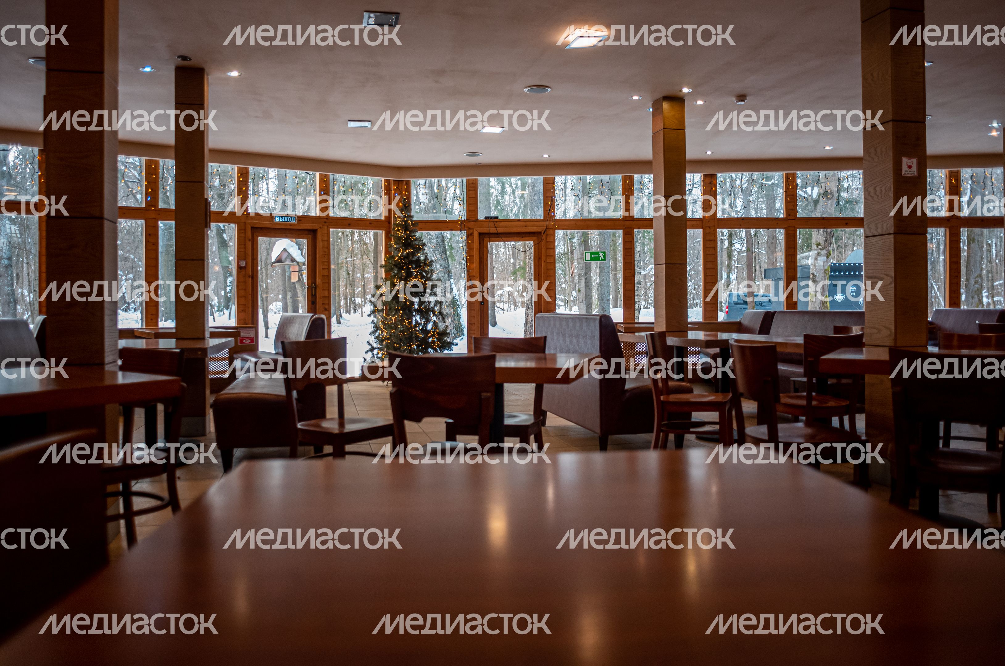 Зимние виды Горнолыжного курорта «Степаново»