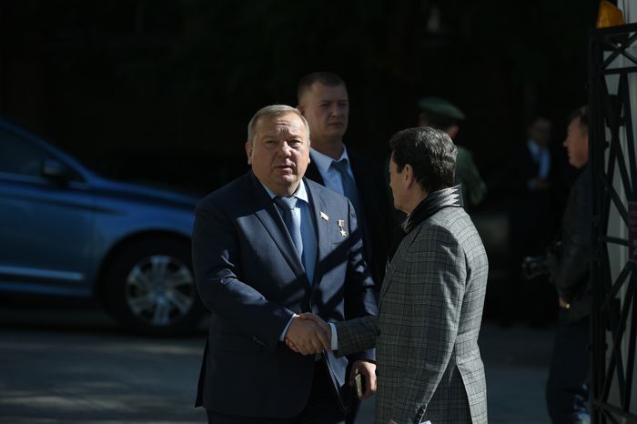Открытие Аллеи правителей в Москве