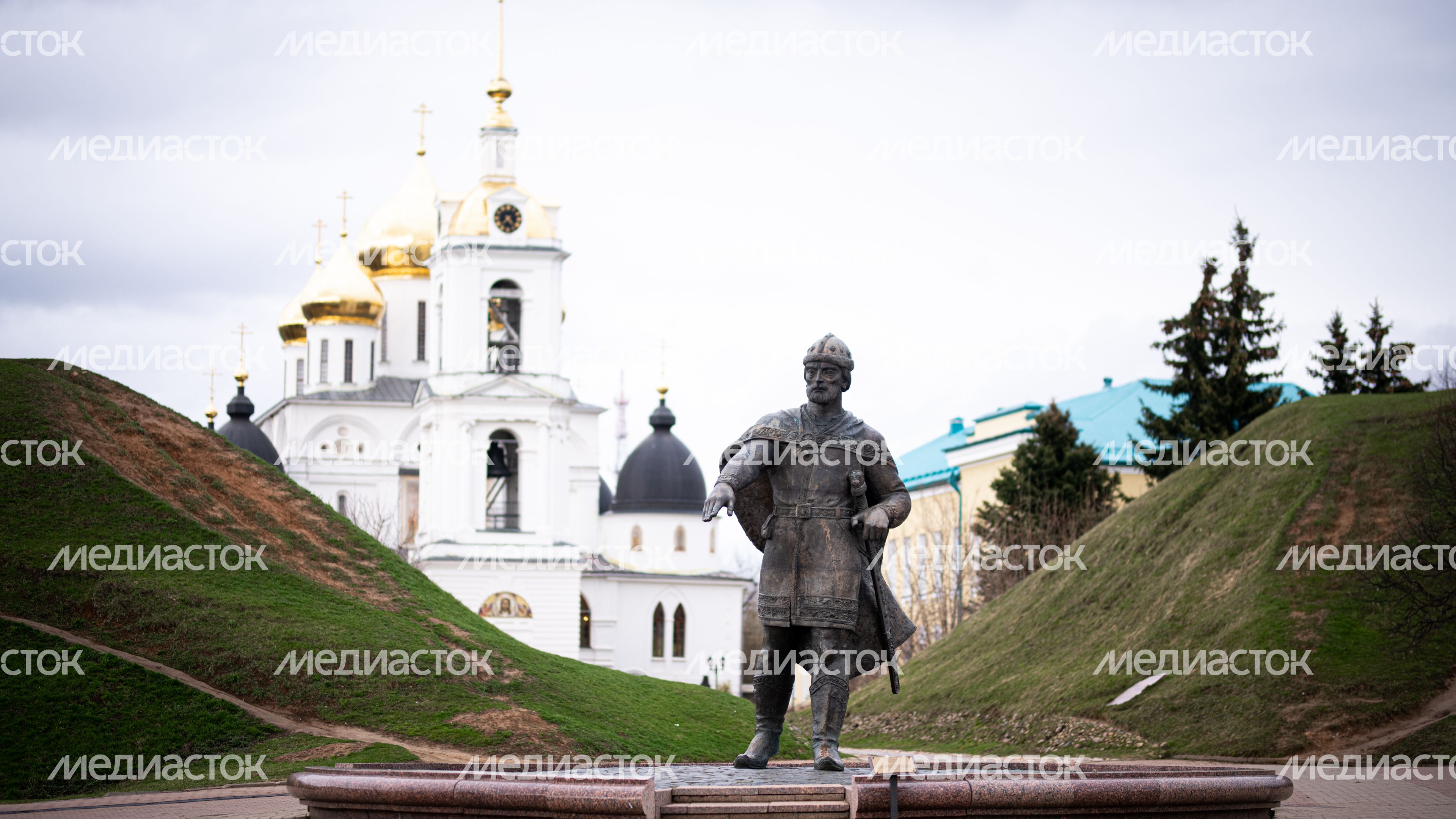 Весенние виды города Дмитров