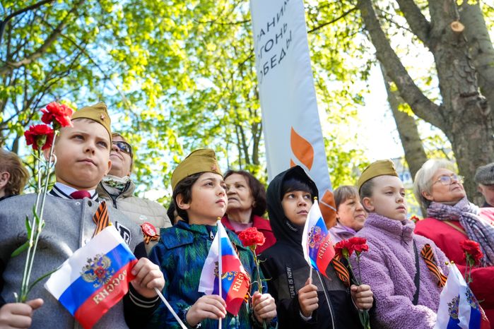 Зажжение Вечного огня в Королеве