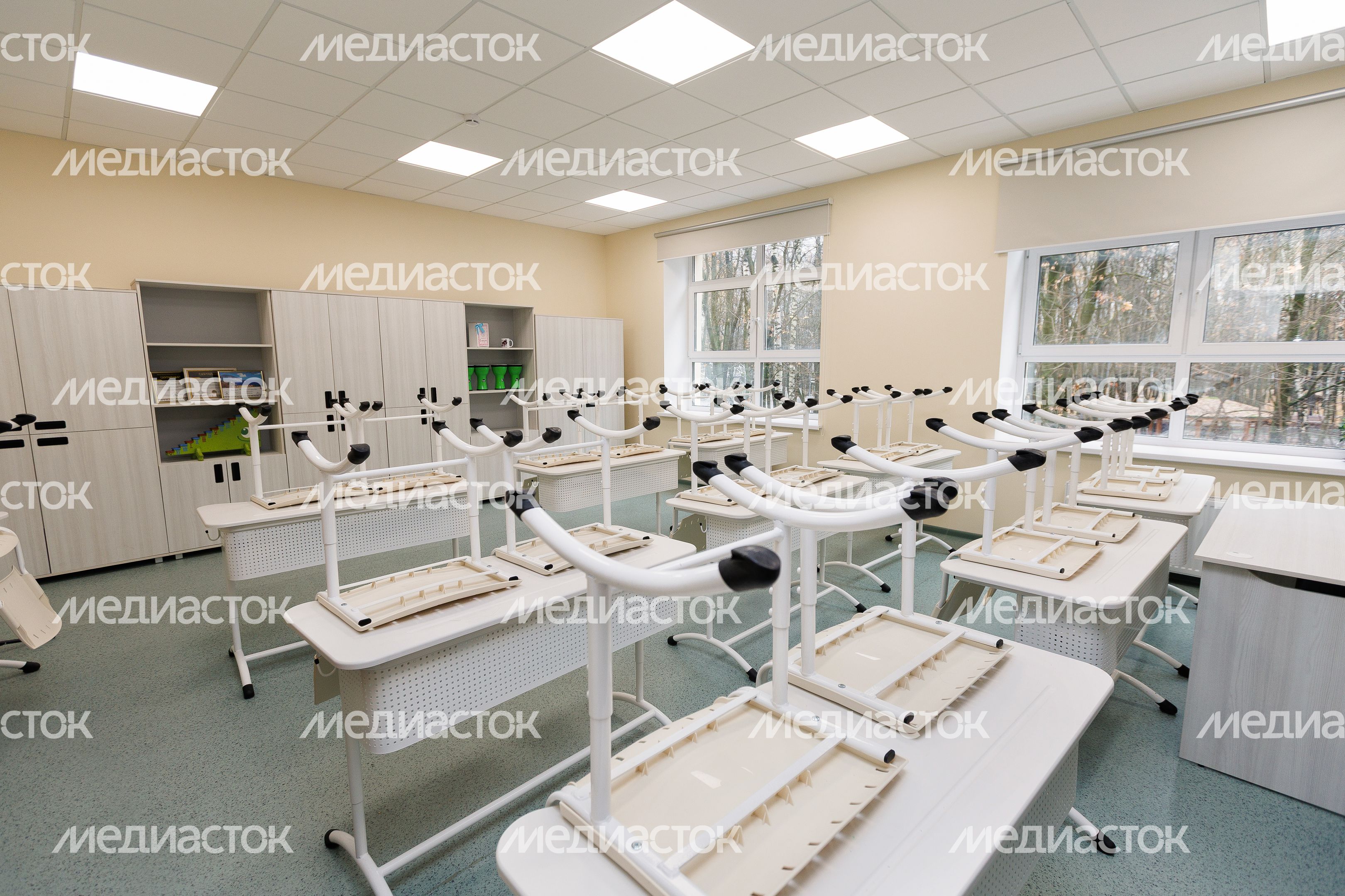 Кабинет сольфеджио Детской школы искусств после капитального ремонта в Королеве Кабинет сольфеджио Детской школы искусств после капитального ремонта в Королеве