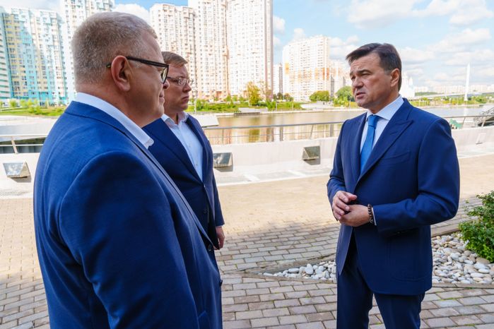 Встреча Андрея Воробьева с кандидатами в губернаторы