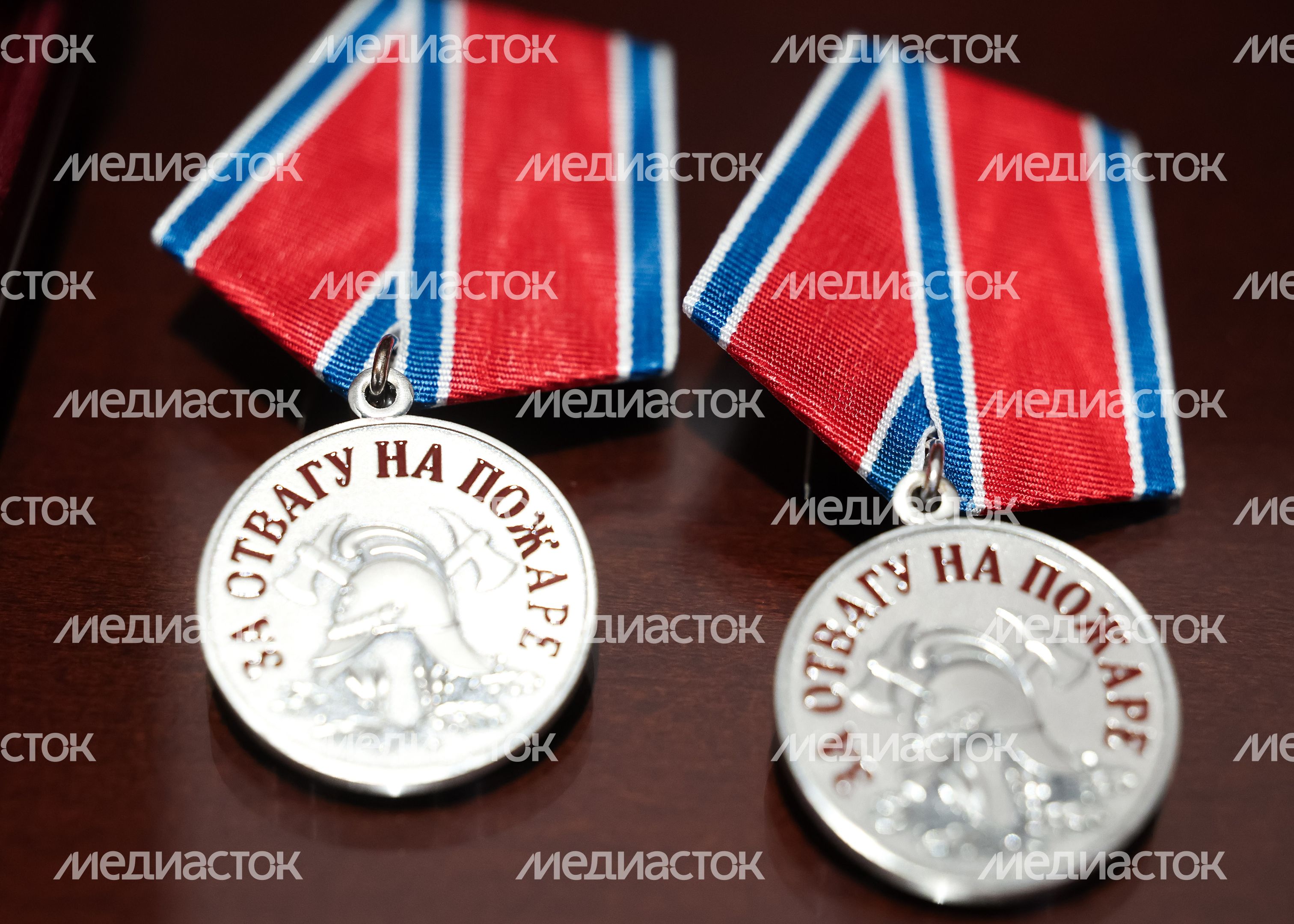 Медаль "За отвагу на пожаре" Медаль "За отвагу на пожаре"