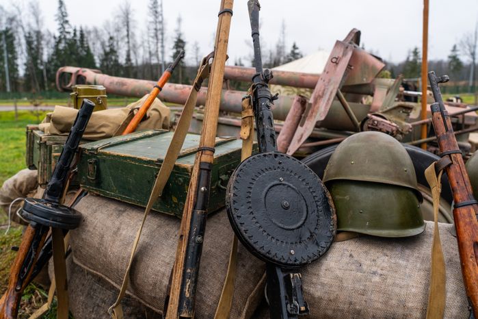 Военно-историческая реконструкция «Битва под Москвой» ко Дню воинской славы России