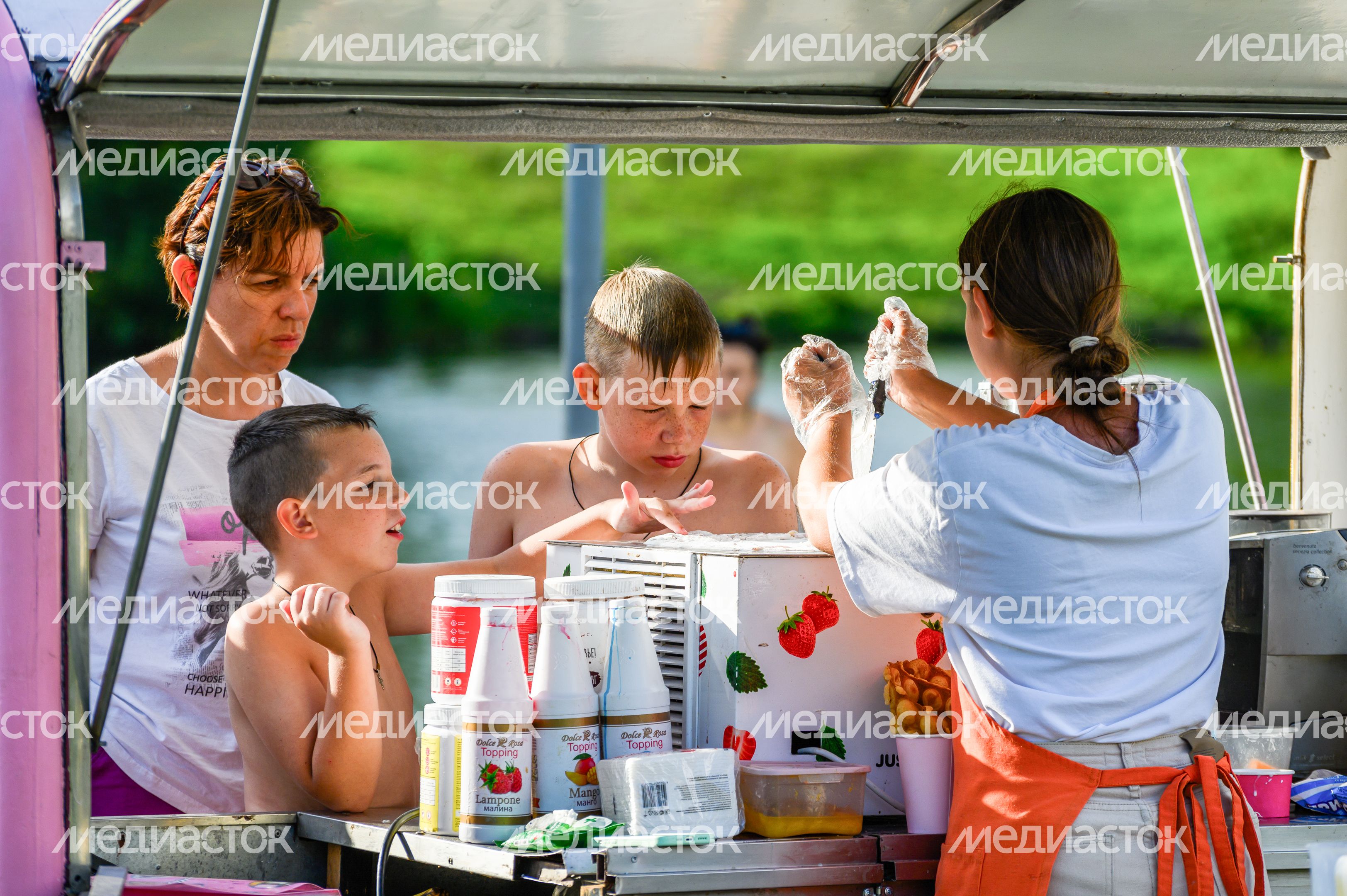 Городской пляж Зарайска