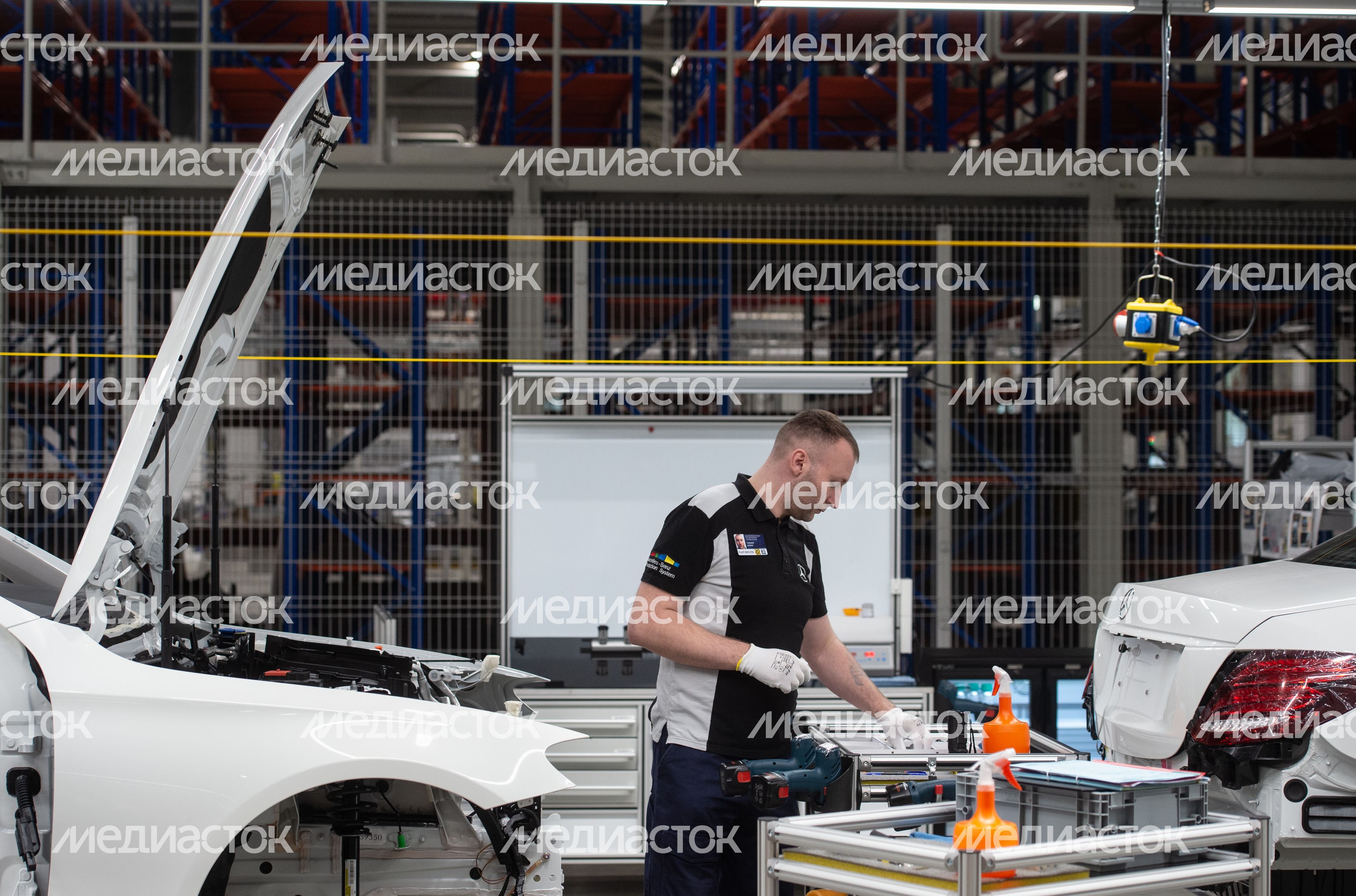 Открытие автомобильного завода Mercedes‑Benz в Подмосковье