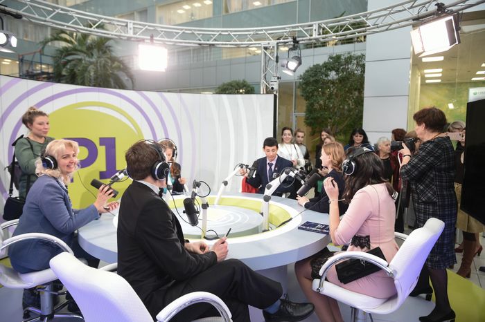 Вручение наград работникам подмосковных СМИ