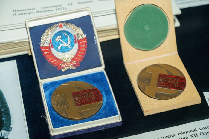 Выставка о развитии конькобежного спорта в Конькобежном центре «Коломна»