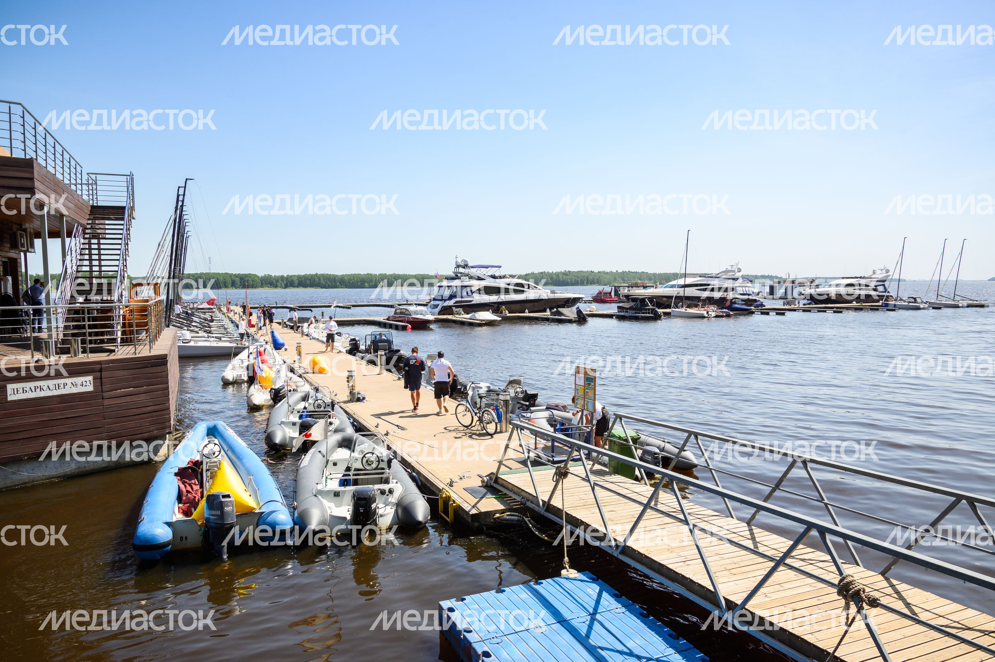 Регата на Пестовском водохранилище в Мытищах