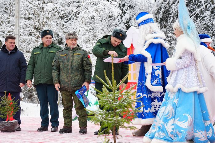 В Можайском городском округе спилили главную новогоднюю ель страны