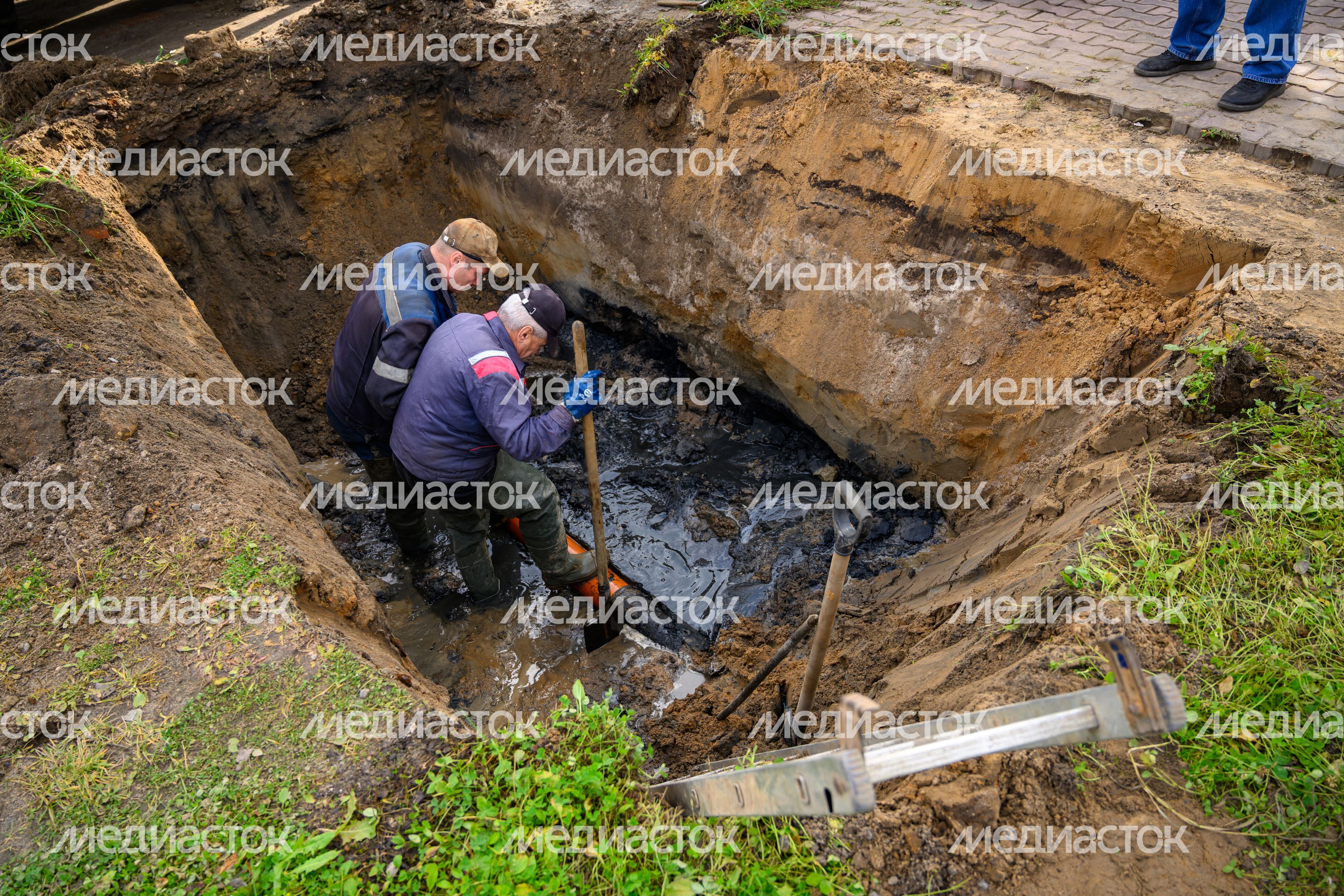 Строительство канализационного коллектора в Куровском Орехово-Зуевского округа Строительство канализационного коллектора в Куровском Орехово-Зуевского округа