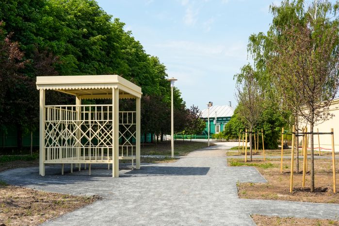 Благоустройство сквера "Блюдечко" в Коломне
