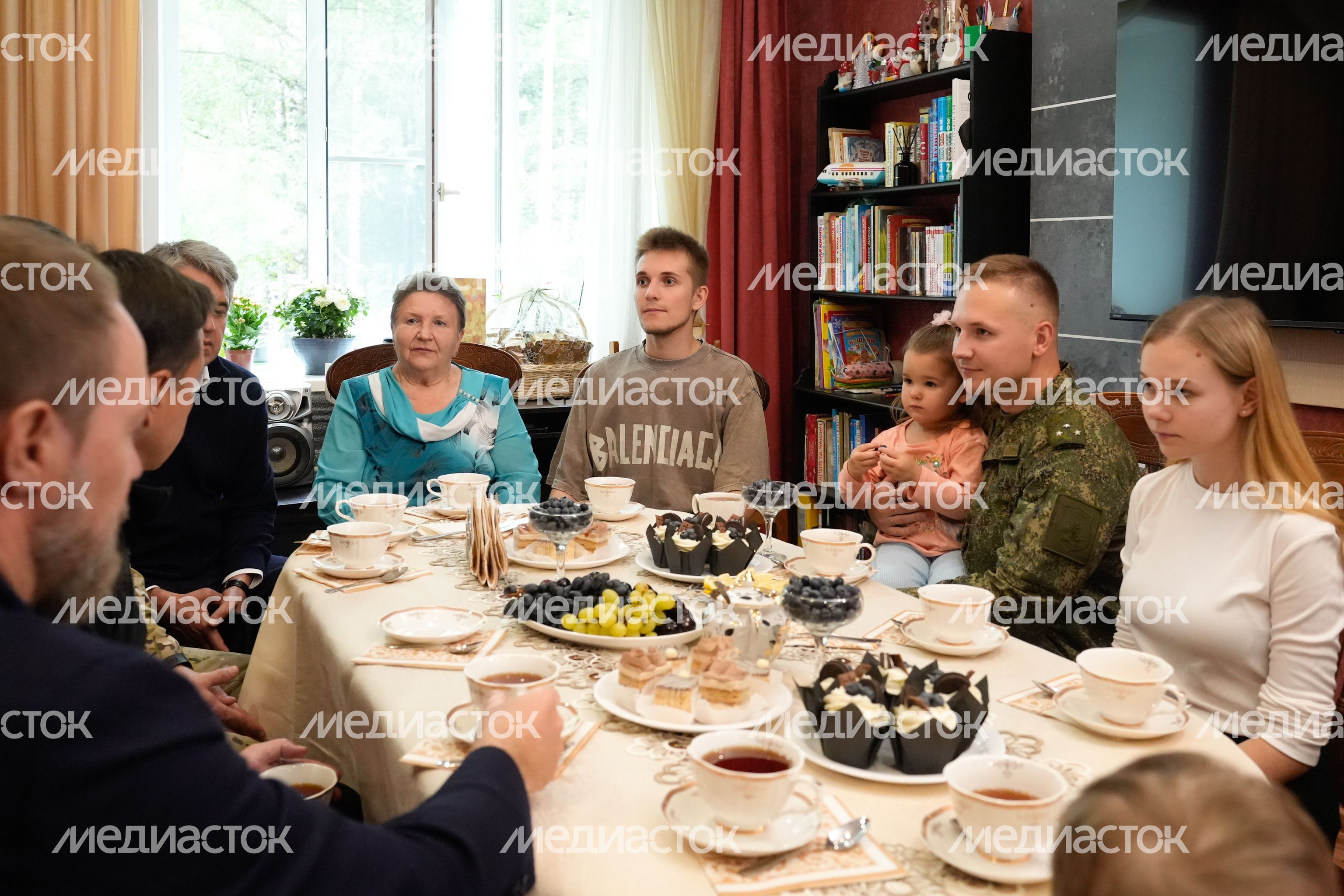 Ветерану СВО из Клина Денису Лелькову вручили медаль "За храбрость" II степени